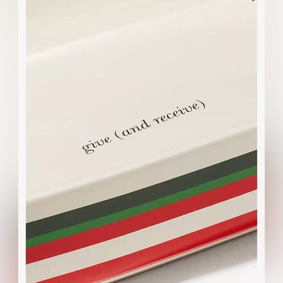 Kate Spade New York Lenox Merry Bright Receive Rectangular Baker Casserole - Picture 8 of 16